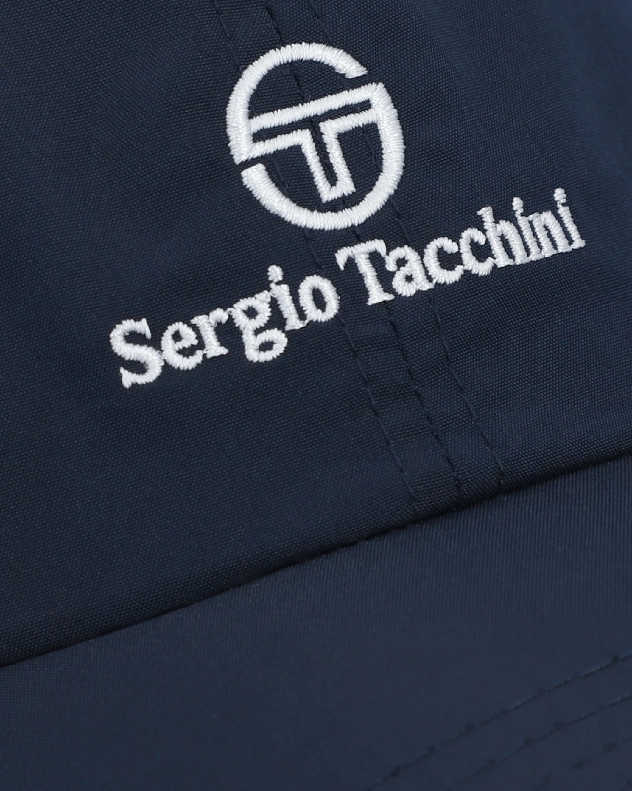 Sergio Tacchini Sentini Cap Classic Baseball Cap In Maritime Blue - Image 3