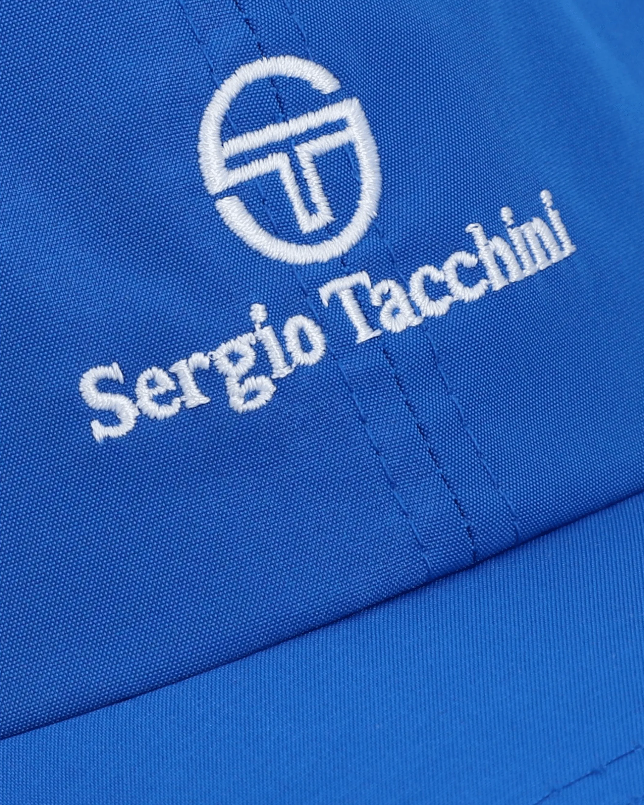 Sergio Tacchini Sentini Cap Classic Baseball Cap In Nautical Blue - Image 6