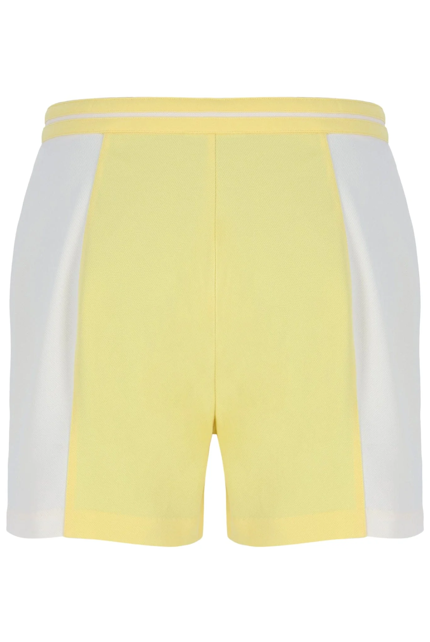 Supermac Short Tennis Short In Pale Banana/Gardenia - Image 3
