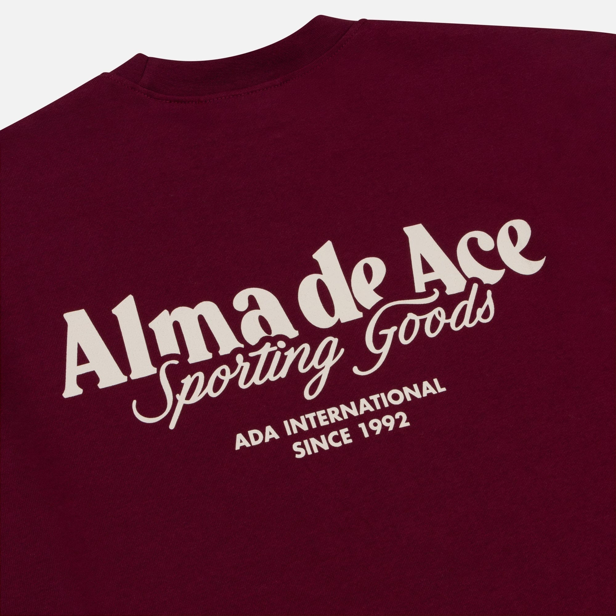 Sporting Goods T-shirt | Burgundy - Image 5