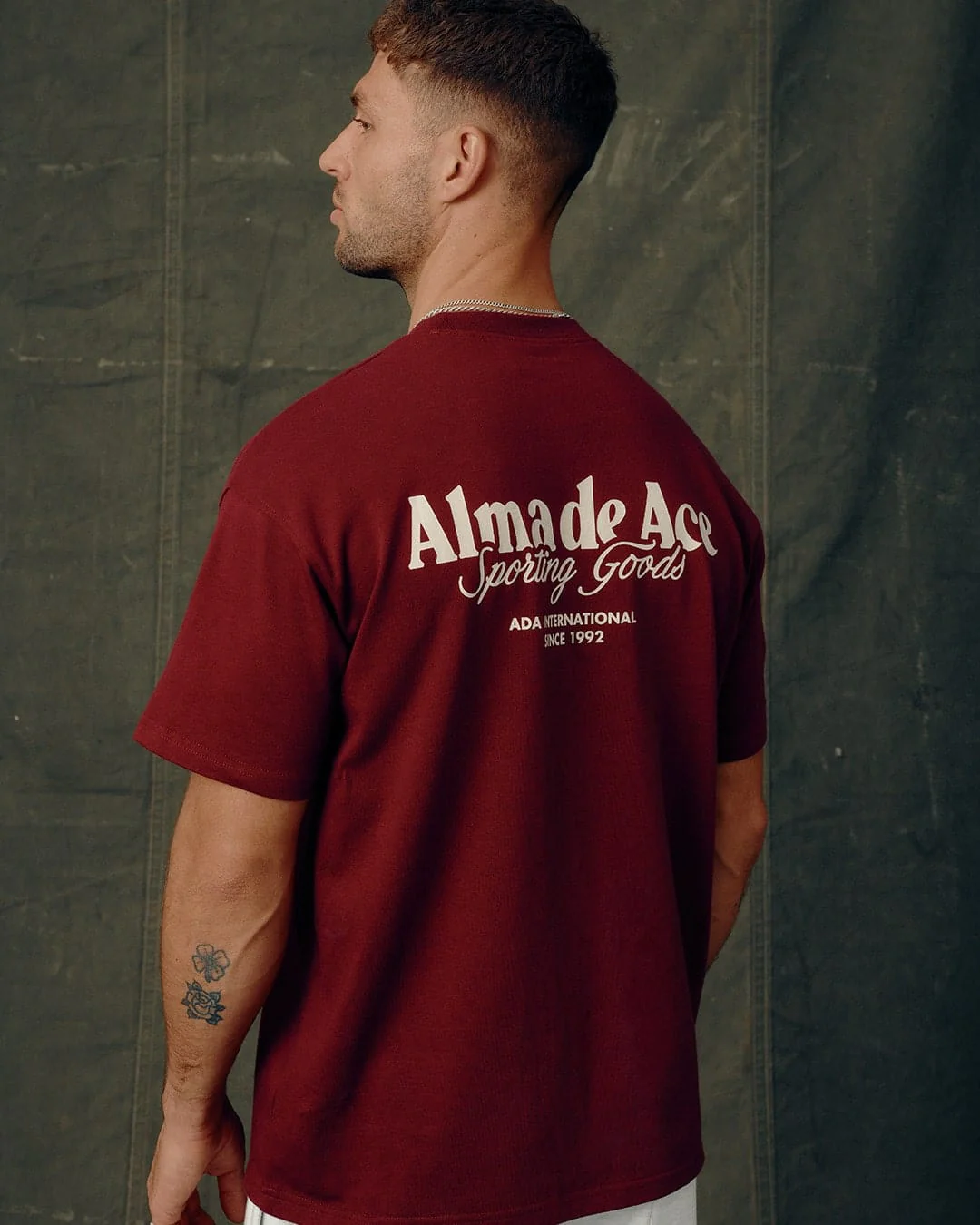 Sporting Goods T-shirt | Burgundy - Image 6