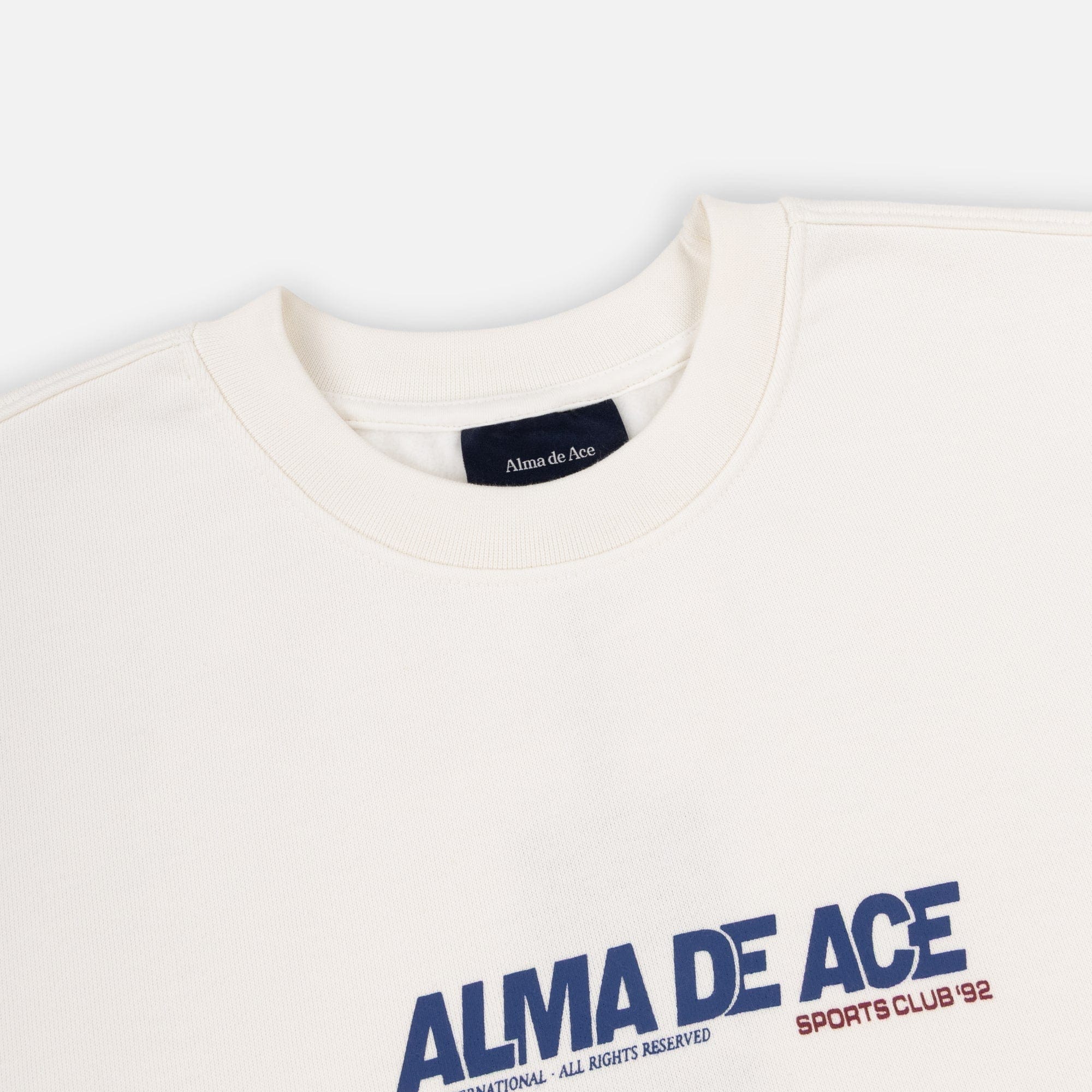 Sports Club 92 Sweatshirt | White - Image 3