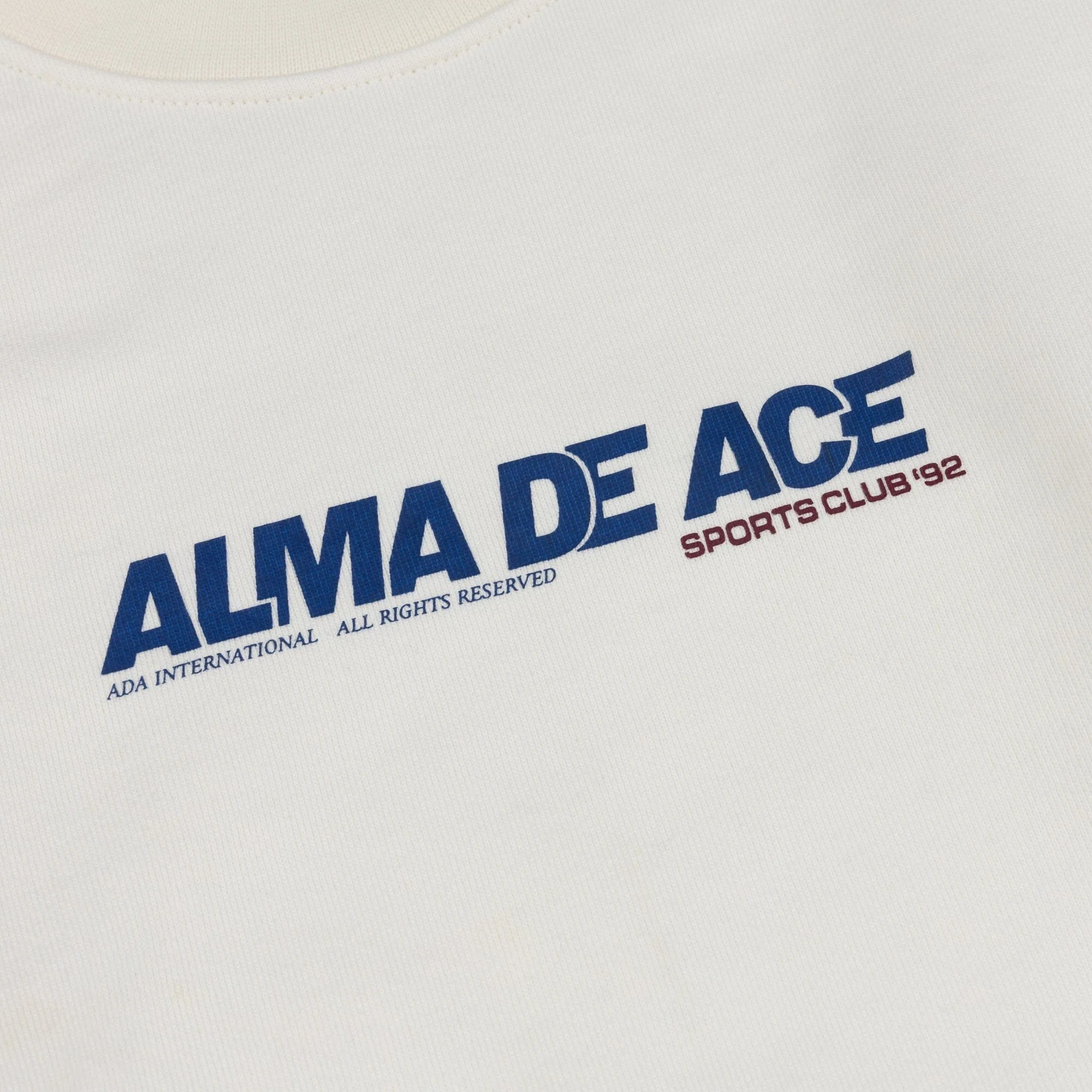 Sports Club 92 Sweatshirt | White - Image 4
