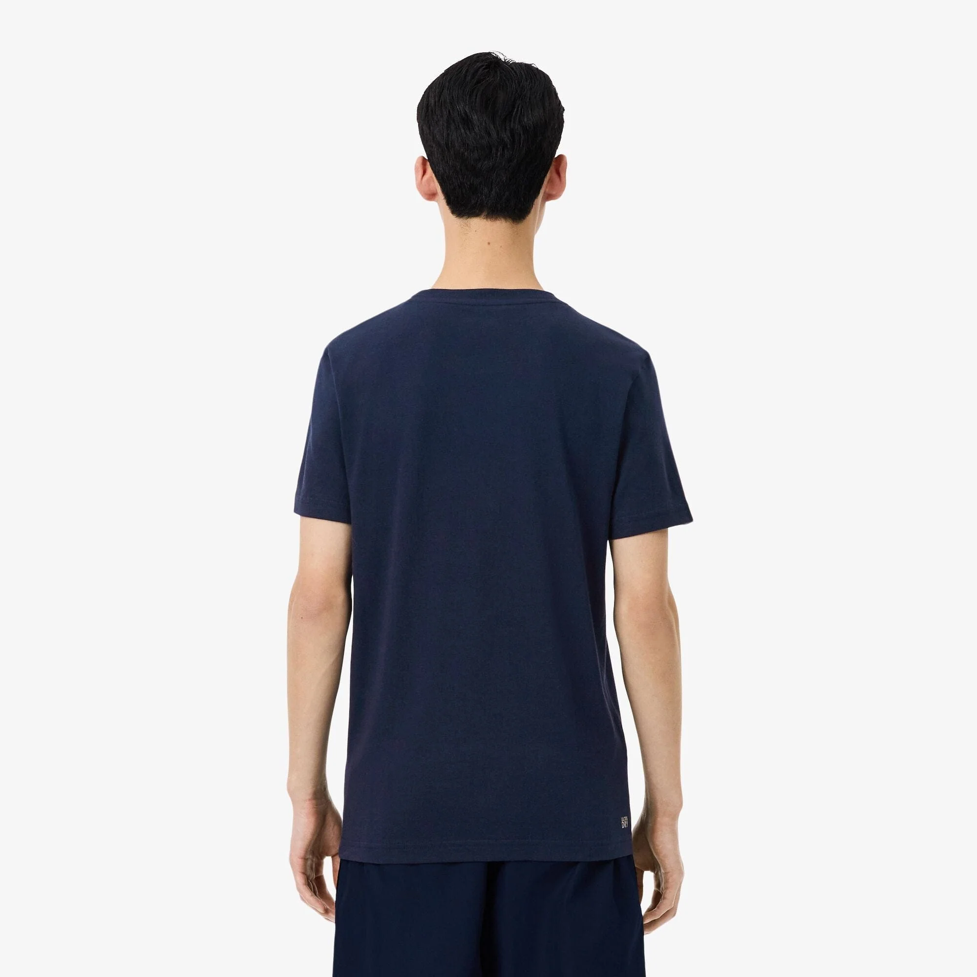 Ultra Dry Crewneck T-shirt in Blue Marine/Blanc - Image 3