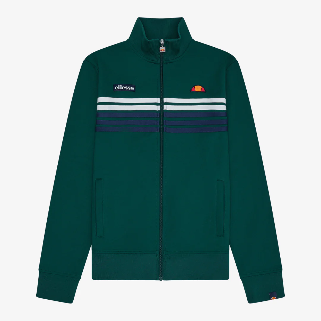 Vicenza Track Jacket in Dark Green - Image 2