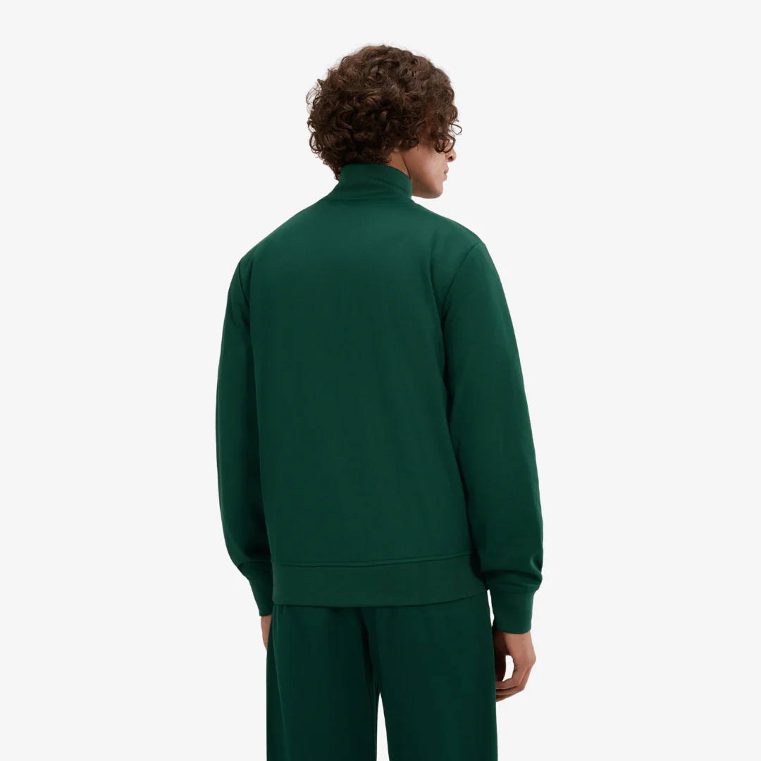 Vicenza Track Jacket in Dark Green - Image 4