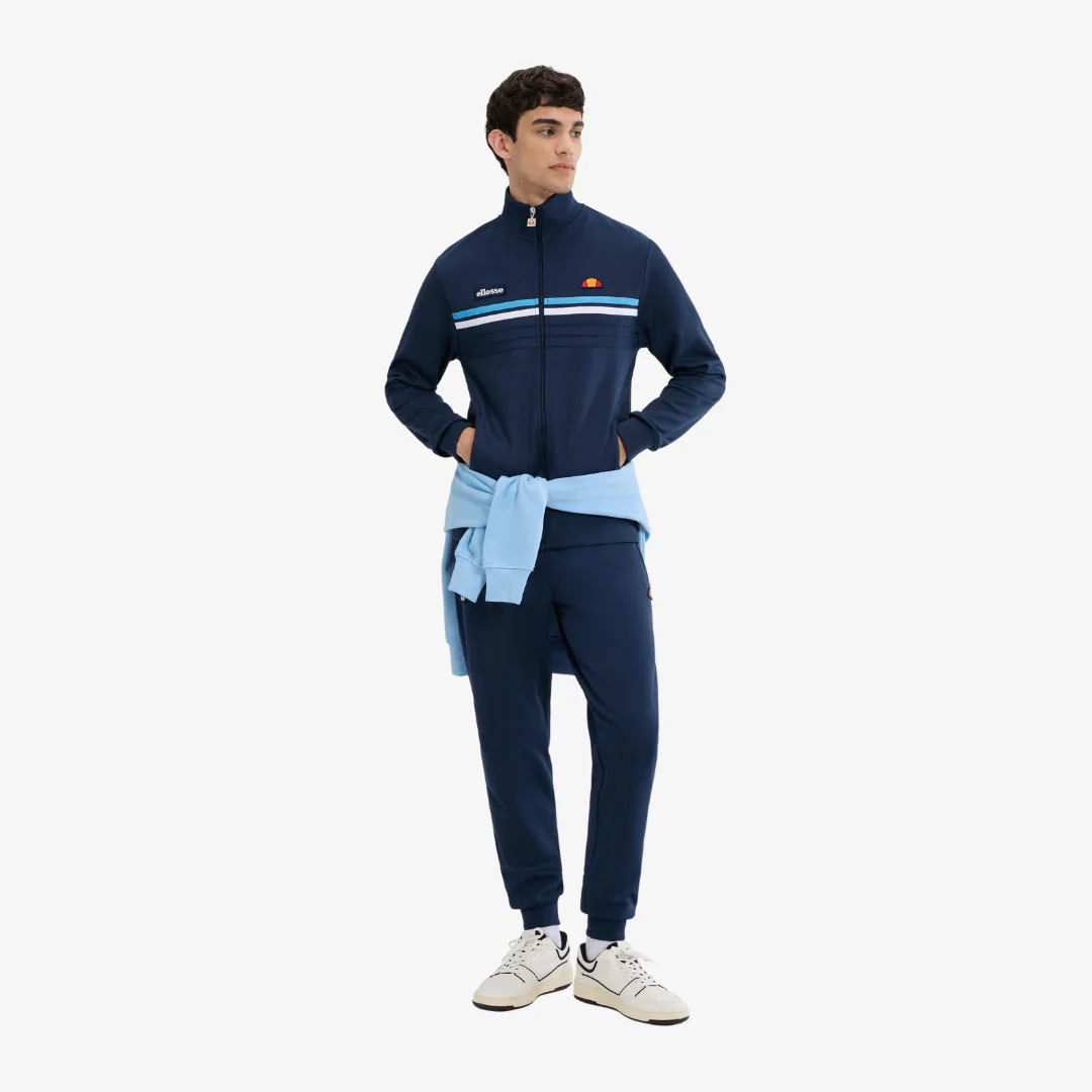 Vicenza Track Jacket in Navy - Image 5